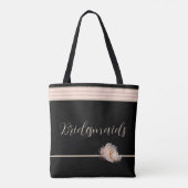 Bridesmaids Peony tote Bag Tasche (Rückseite)