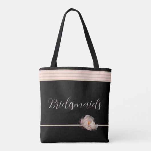 Bridesmaids Peony tote Bag Tasche (Rückseite)