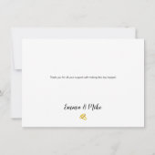 Bridesmaids Wedding Day Timeline of Events Program (Rückseite)