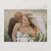 Bridesmaids Wedding Foto Vielen Dank Postkarte (Vorderseite)