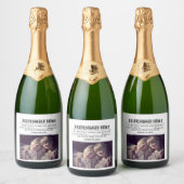 Bridesmais Vorschlag Zeitung+Informationskarte Bri Schaumweinetikett (Flaschen)