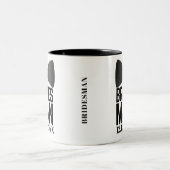 Bridesman Bow Krawatte Gastgeschenk Hochzeit Zweifarbige Tasse (Mittel)