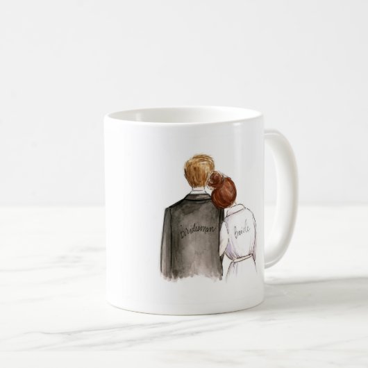 Bridesman? Kastanienbrauner Kaffeetasse (VorderseiteRechts)