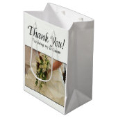 Bridesman vielen Dank Mittlere Geschenktüte (Vorderseite Schrägansicht)