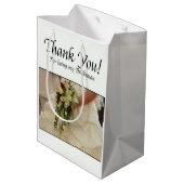 Bridesman vielen Dank Mittlere Geschenktüte (Rückseite Schrägansicht)