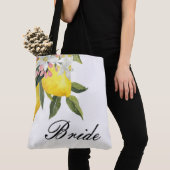 BRIDETASCHE - LEMONEN BLUMEN HOCHZEIT TASCHE (Von Nahem)