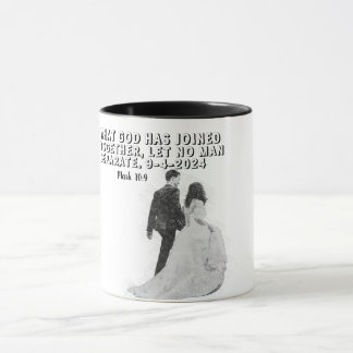 Bridewahrnehmung mit Bibelverse Tasse