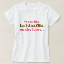 Bridezilla auf der Lose | Fun Tigerprint T - Shirt
