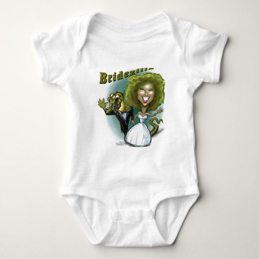Bridezilla Baby Strampler (Vorderseite)