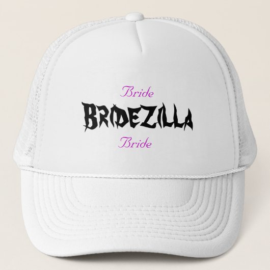 Bridezilla Bride Truckerkappe (Vorderseite)