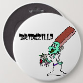 Bridezilla Button (Vorne & Hinten)