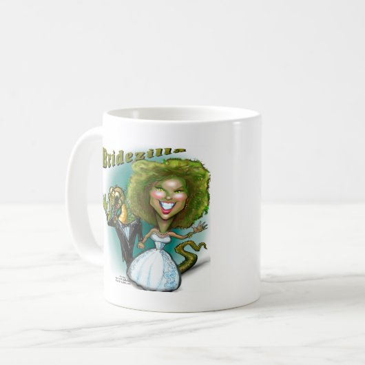 Bridezilla Kaffeetasse (Vorderseite Links)