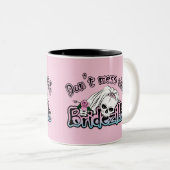 Bridezilla Skull Zweifarbige Tasse (VorderseiteRechts)