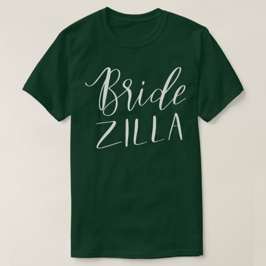 Bridezilla Women's Funny Bridal Wedding Bride Gro T-Shirt (Design vorne)