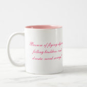 Bridezilla Zweifarbige Tasse (Links)