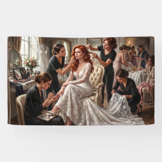 Bridezillas Hochzeitstag Banner (Horizontal)