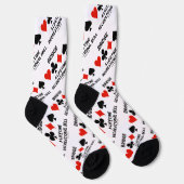 Bridge A Lifetime Recreational Skill 4 Card Anzug Socken (Rechts)
