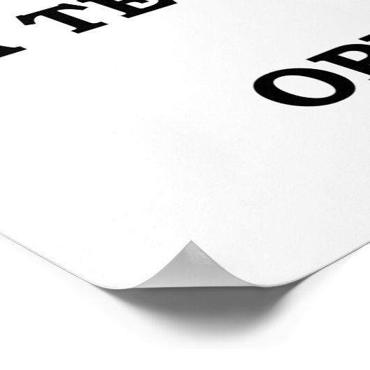 Bridge a test your Skill vs Gegner's Luck Poster (Ecke)