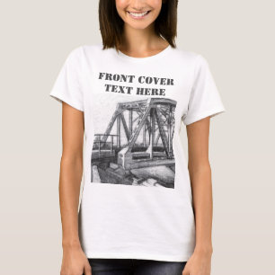 Bridge alter pencilart Monochrome T-Shirt
