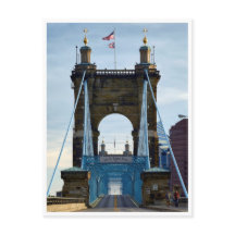 Bridge-Ansicht nach Cincinnati