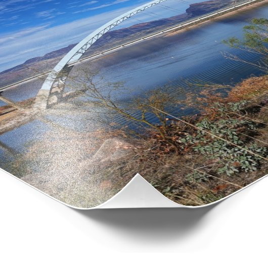 Bridge Arch Fotodruck (Ecke)