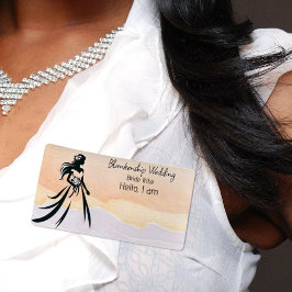 Bridge Art Colorful Watercolor Label