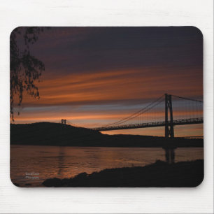Bridge at Sunset 2 Mousepad