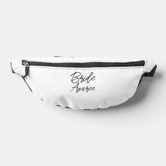 Bridge Black Text auf White Fanny Pack Bauchtasche (Ablage )