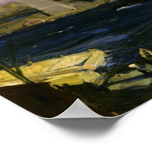 Bridge Blackwell's Island Poster (Ecke)