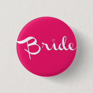 Bridge Button White auf Hot Pink