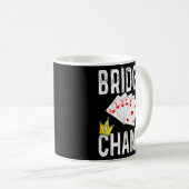 Bridge Card Game Bridge Champ Spielkarten Spaß Kaffeetasse (VorderseiteRechts)