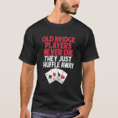 Bridge Card Game Gamer T-Shirt (Vorderseite)