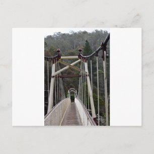 BRIDGE CATARACT NUT LAUNCESTON TASMANIA POSTKARTE