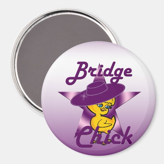 Bridge Chick #9 Magnet (Vorderseite/Rückseite)