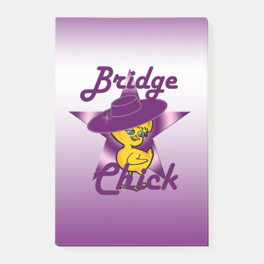 Bridge Chick #9 Post-it Klebezettel (Vorderseite)