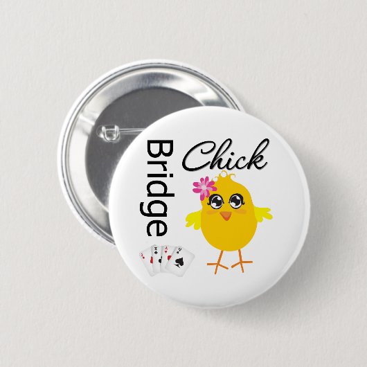 Bridge Chick Button (Vorne & Hinten)