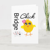Bridge Chick Karte (Vorderseite)