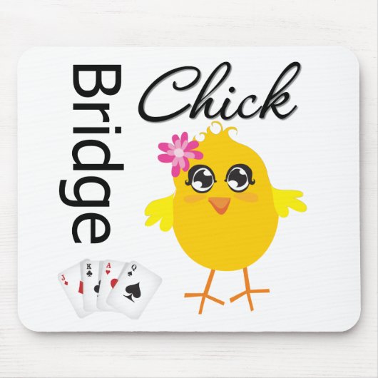 Bridge Chick Mousepad (Vorne)