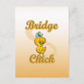 Bridge Chick Postkarte (Vorderseite)