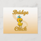 Bridge Chick Postkarte (Vorderseite)