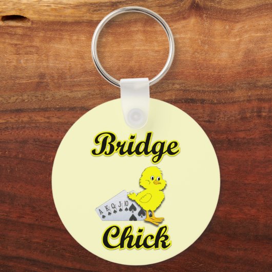 Bridge Chick Schlüsselanhänger (Vorderseite)