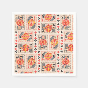 Bridge Club Napkins Serviette