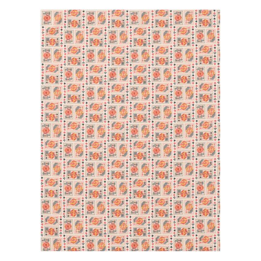 Bridge Club Tischdecke (Vorderseite)