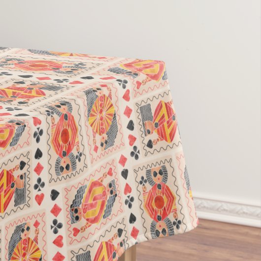 Bridge Club Tischdecke (Beispiel)