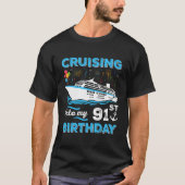 Bridge Cruise Squad Funny Cruising im 91. T-Shirt (Vorderseite)