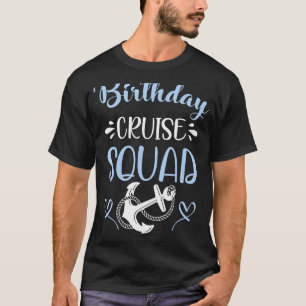 Bridge Cruise Squad Geburtstag Kreuzfahrt Geburtst T-Shirt