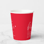 Bridge Definition Brautparty Red Pappbecher (Links)