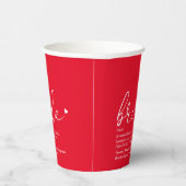 Bridge Definition Brautparty Red Pappbecher (Rechts)