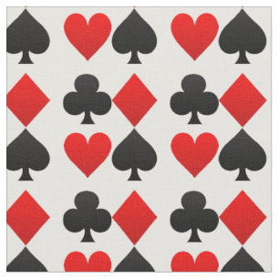 Bridge Design Fabric in Schwarz und Rot Stoff