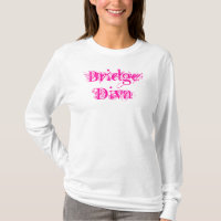Bridge Diva Trendy Pink Script